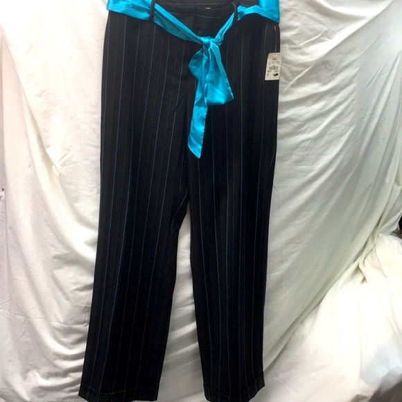 Cato stripe slacks New ladies sz 10 - Picture 3 of 7